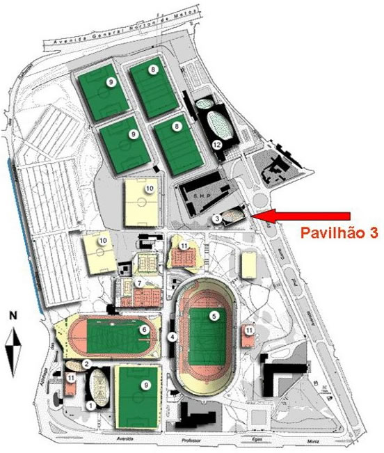 Localização Sala de Armas