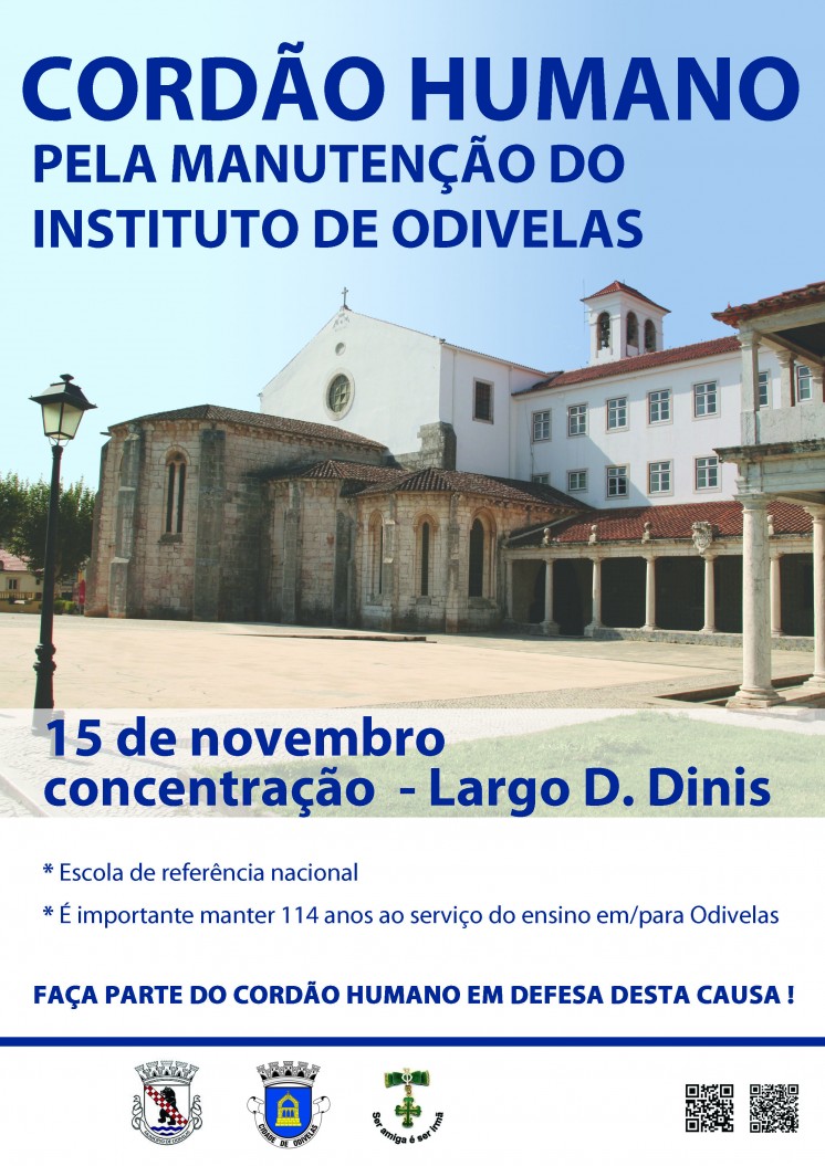 Cordão Humano pela Manutenção do Instituto de Odivelas