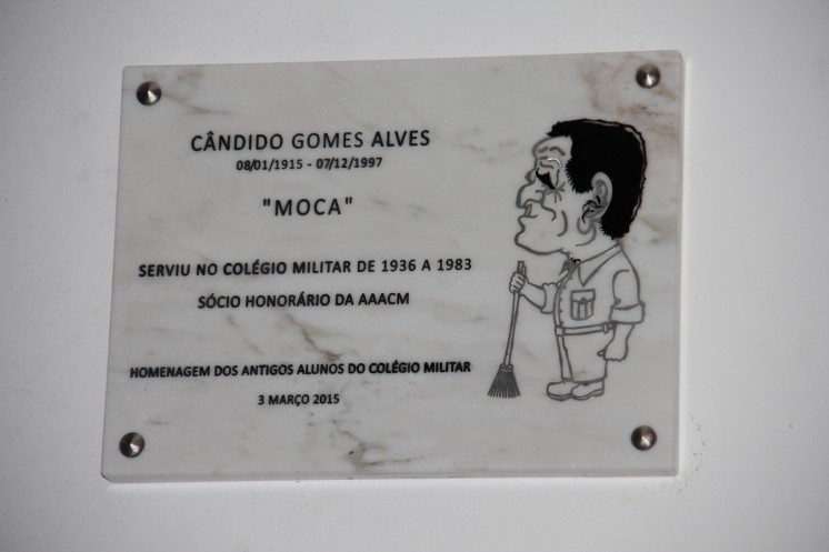 Homenagem ao inesquecível &quot;Moca&quot; que decorreu no Corpo de Alunos