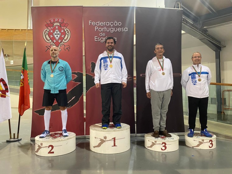 Sebastião Garcia, sagrou-se Campeão Nacional de Veteranos de Espada.
